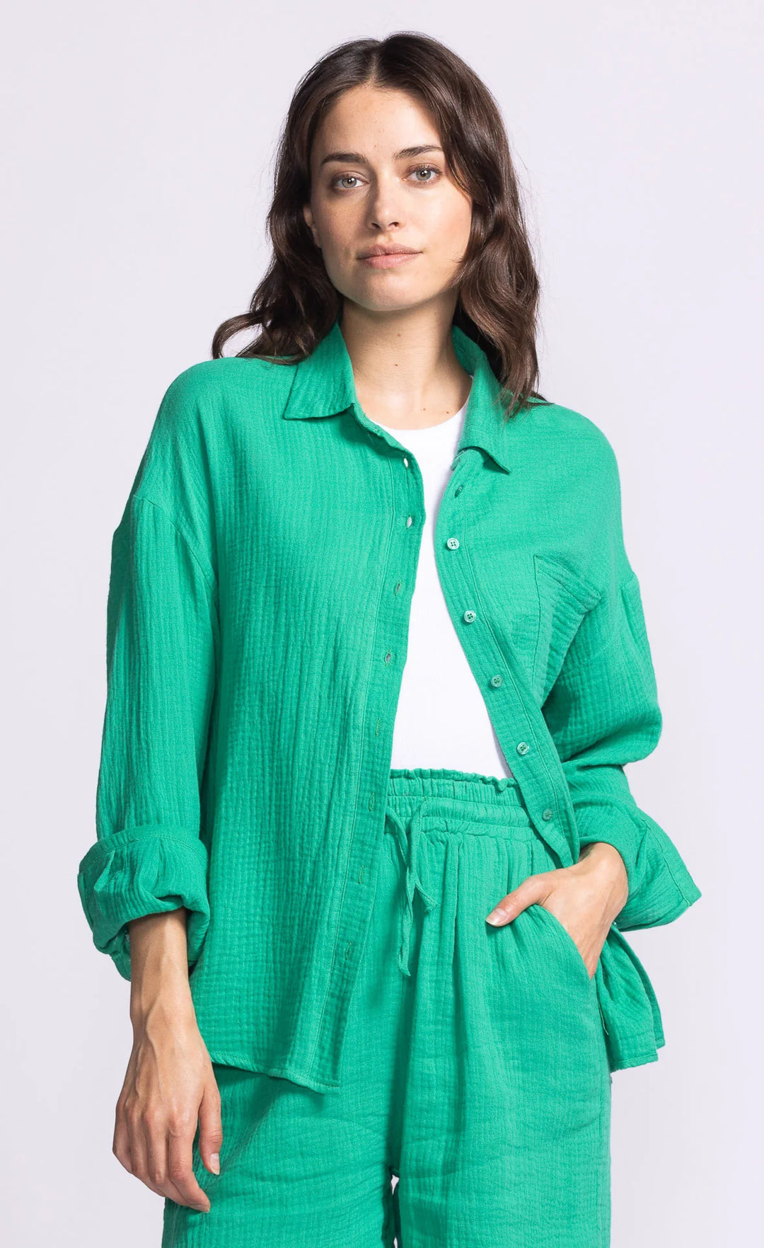 Nik Button Top
