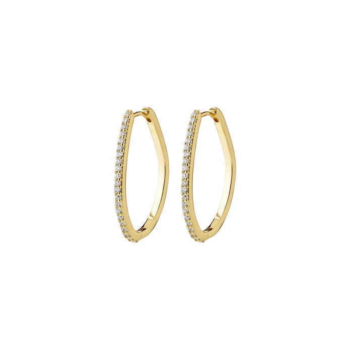 Root Hoop Earrings