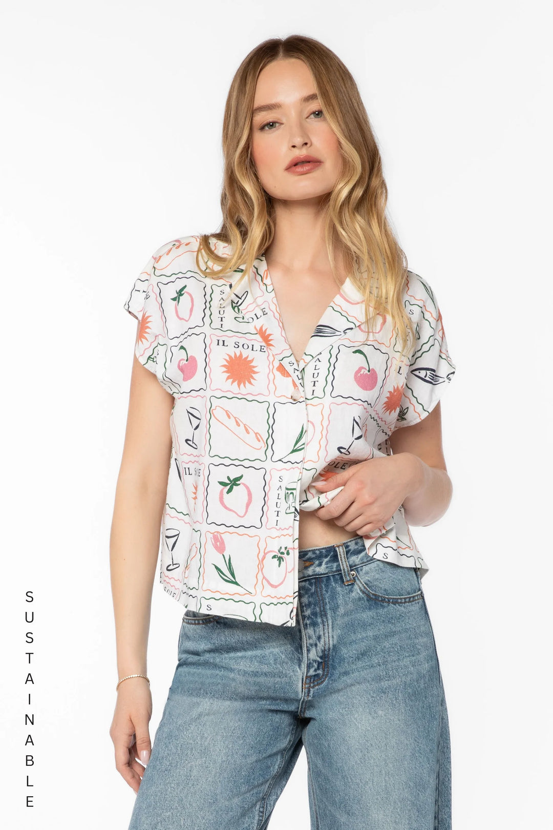 Linnea Stamp Shirt