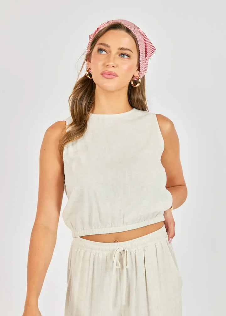 Sugarloaf Elastic Hem Top