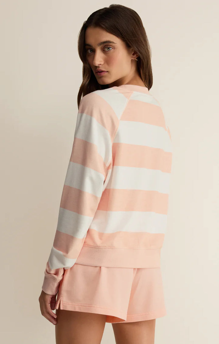 Saldana Striped Sweatshirt