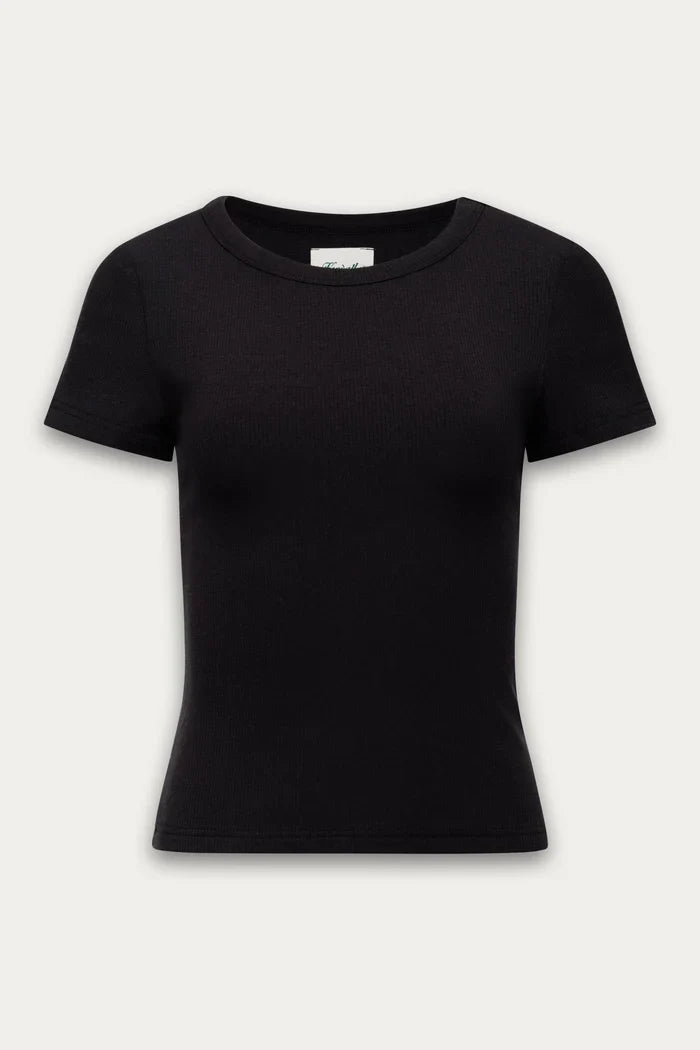 Plush Rib Tee Top