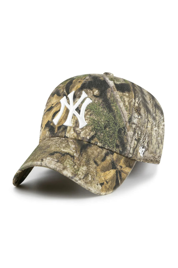 MLB NY Clean Up Cap - Real Tree LIMITED EDITION