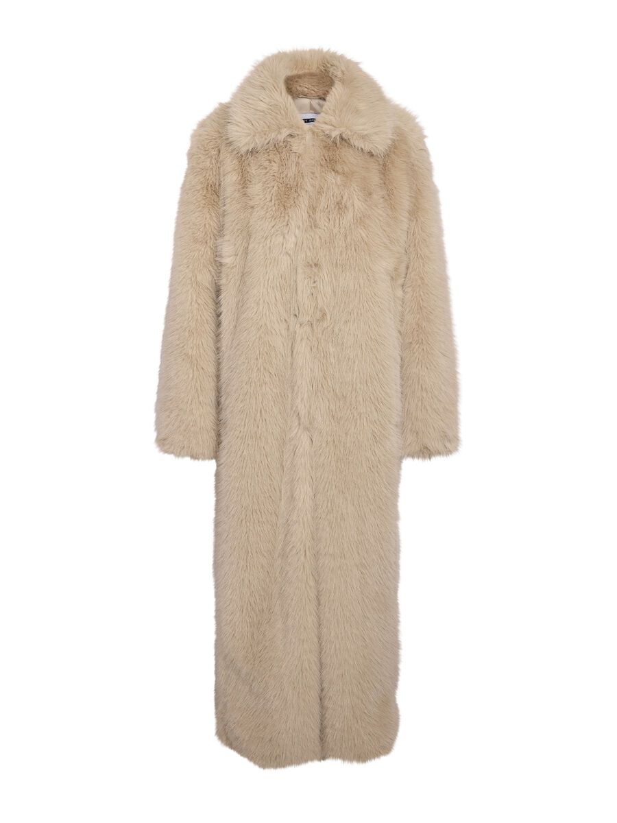 Mevie Fur X-Long Coat