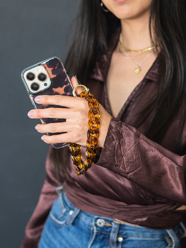Phone Charm - Tortoiseshell