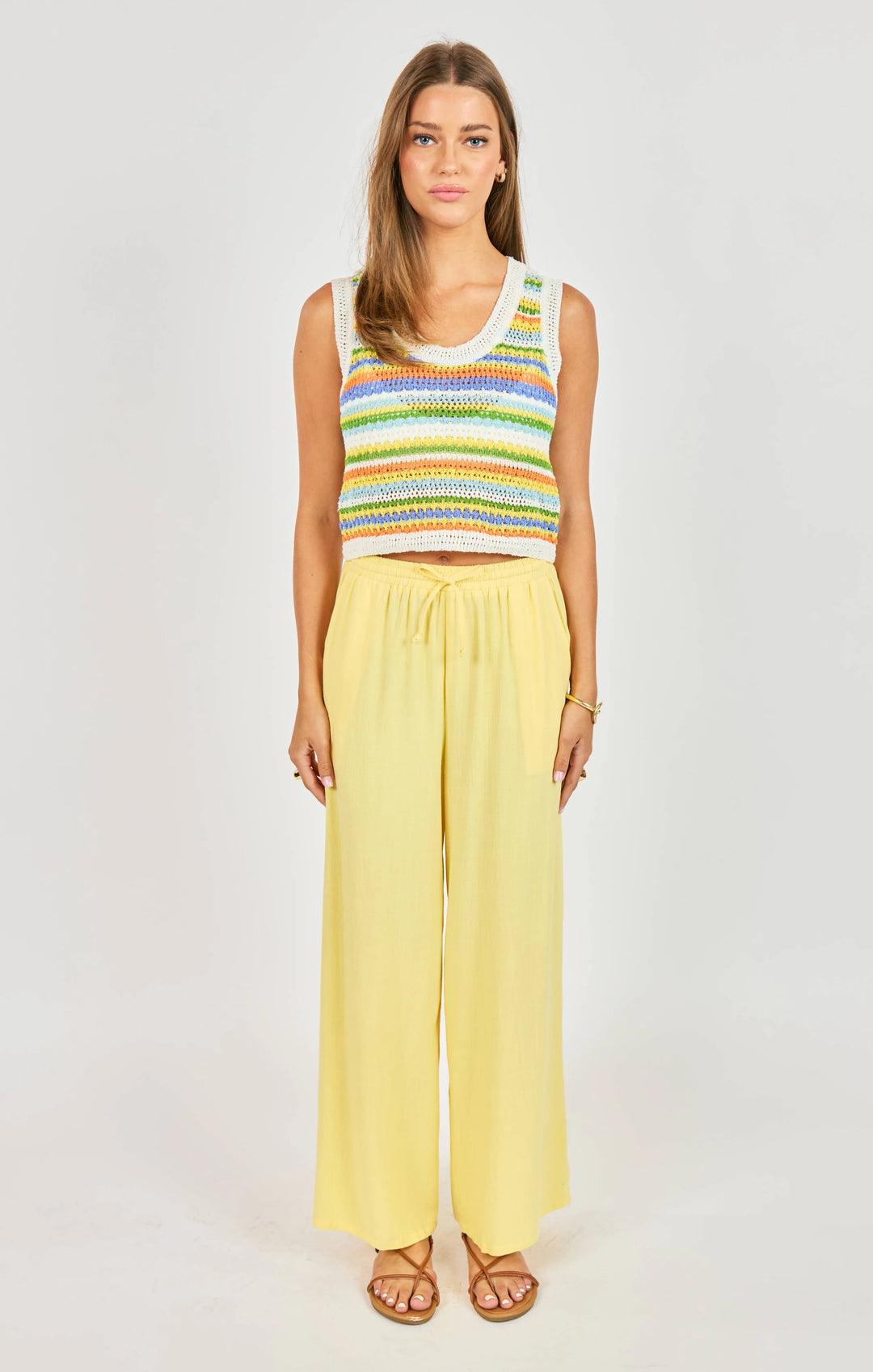 Sylvia Stripe Vest