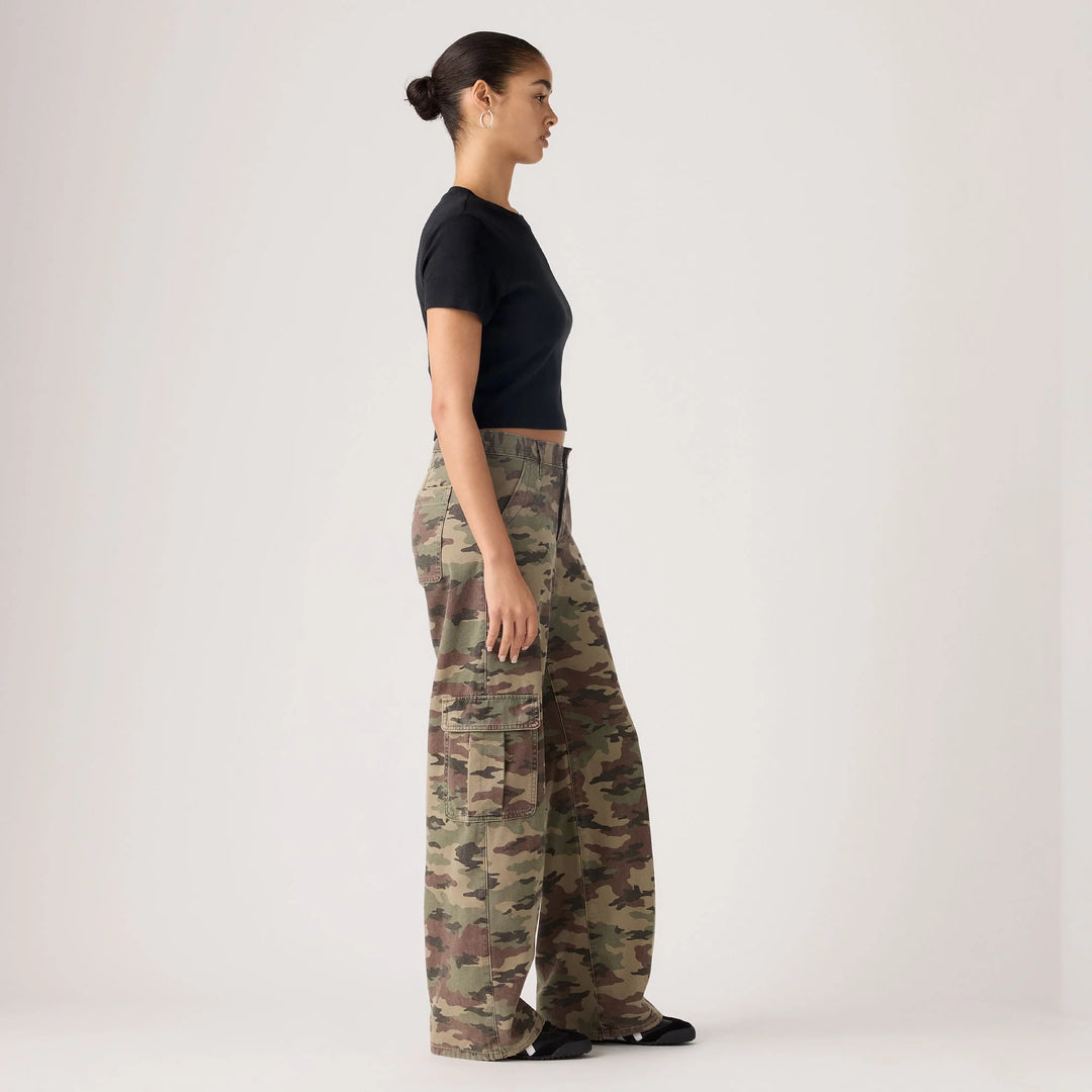 Super Low Loose Cargo - Camo Cove
