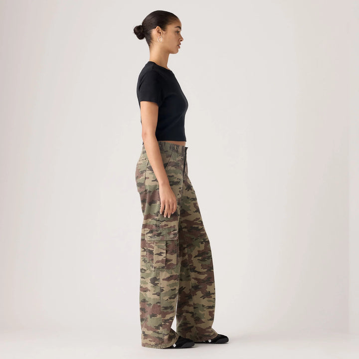 Super Low Loose Cargo - Camo Cove