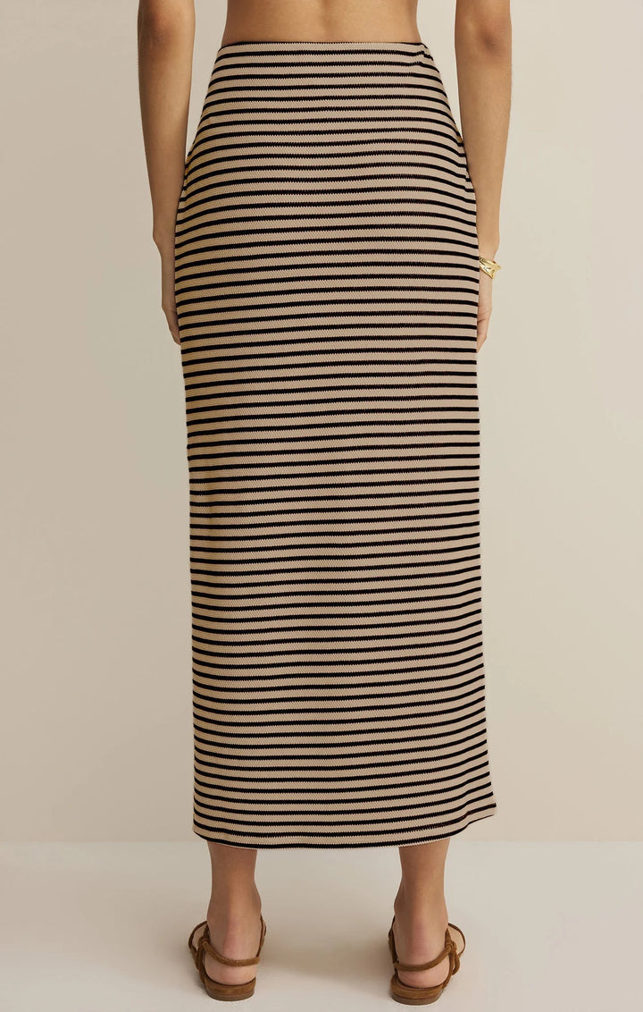 Ainslie Stripe Midi Skirt