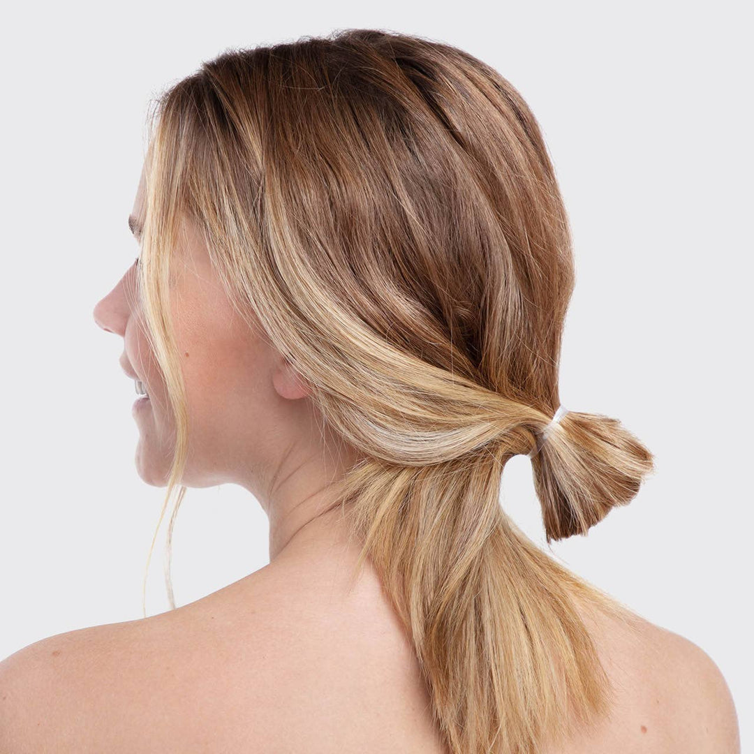 No-Snag Clear Hair Elastics 100pc