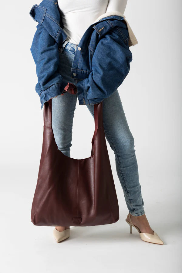 Risa Leather Knot Bag