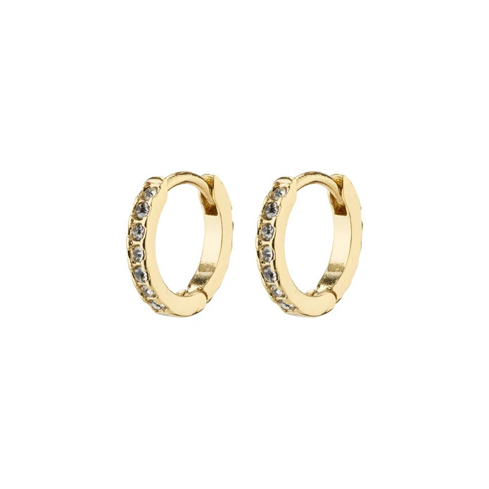 Ebna Mini Crystal Hoops