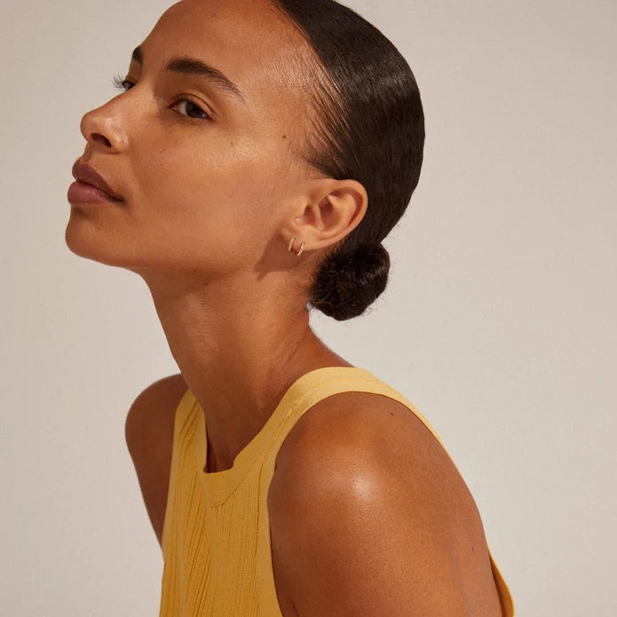 Ebna Mini Crystal Hoops