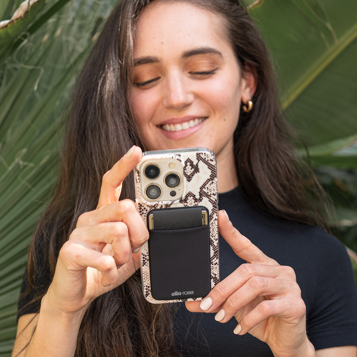 Stick-On Phone Pocket (Black)