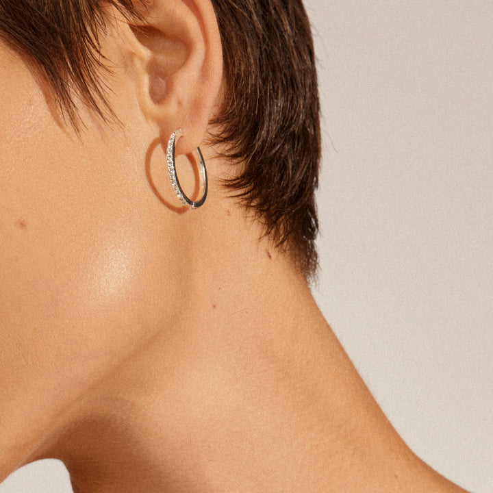 Ebna Maxi Crystal Hoop