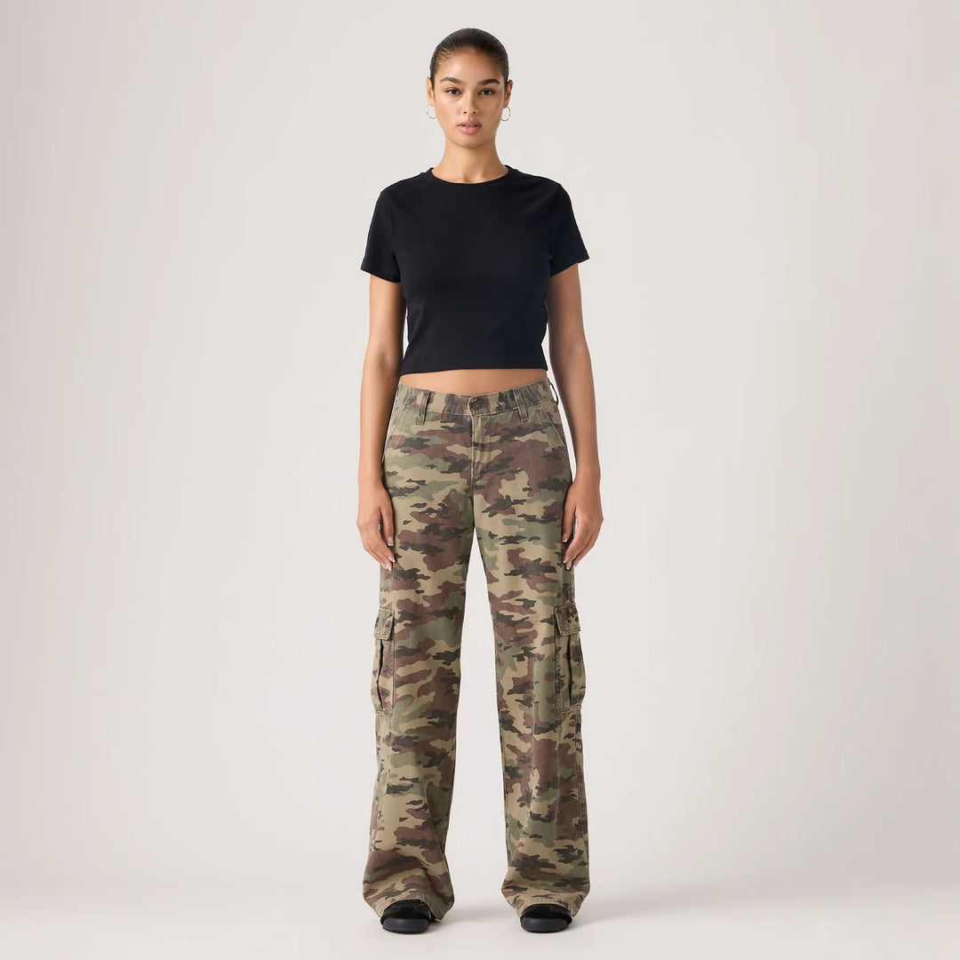 Super Low Loose Cargo - Camo Cove