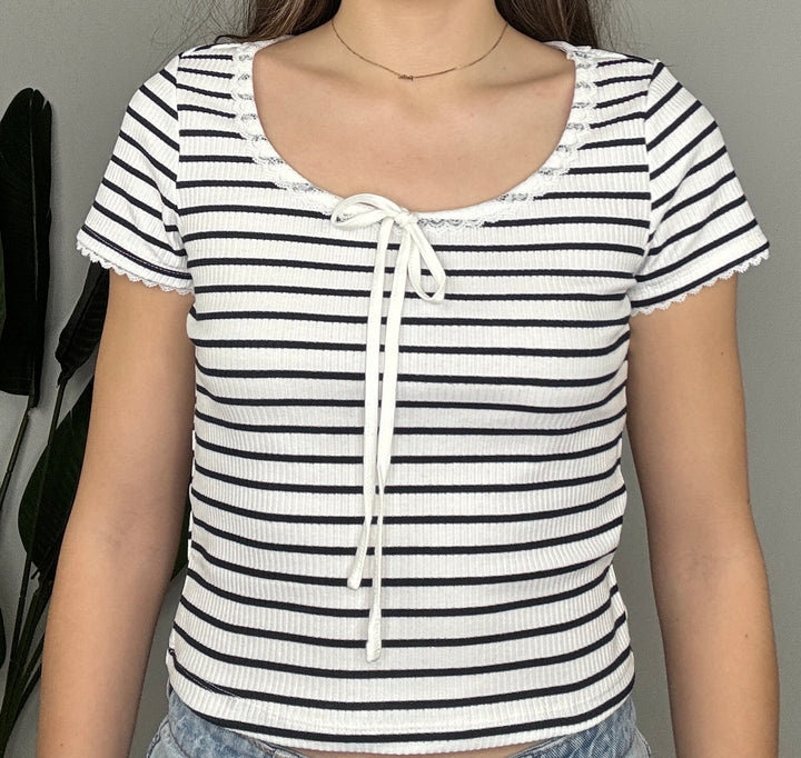 Deja Vu Stripe Tee