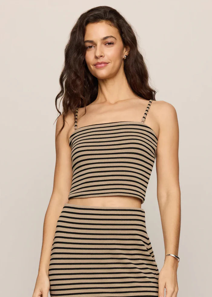 Caffari Stripe Tube Top