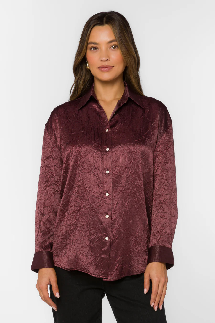 Esteban Garnet Shirt