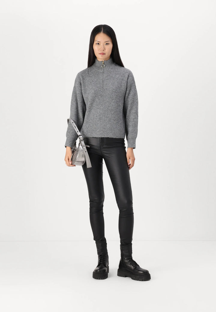 Tokyo Solid Zip Pullover