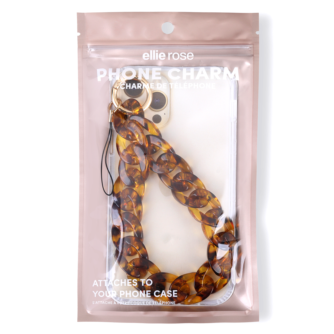 Phone Charm - Tortoiseshell