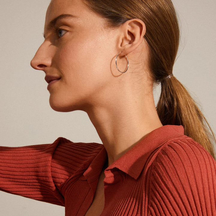 Sanne Hoop Earrings - Medium