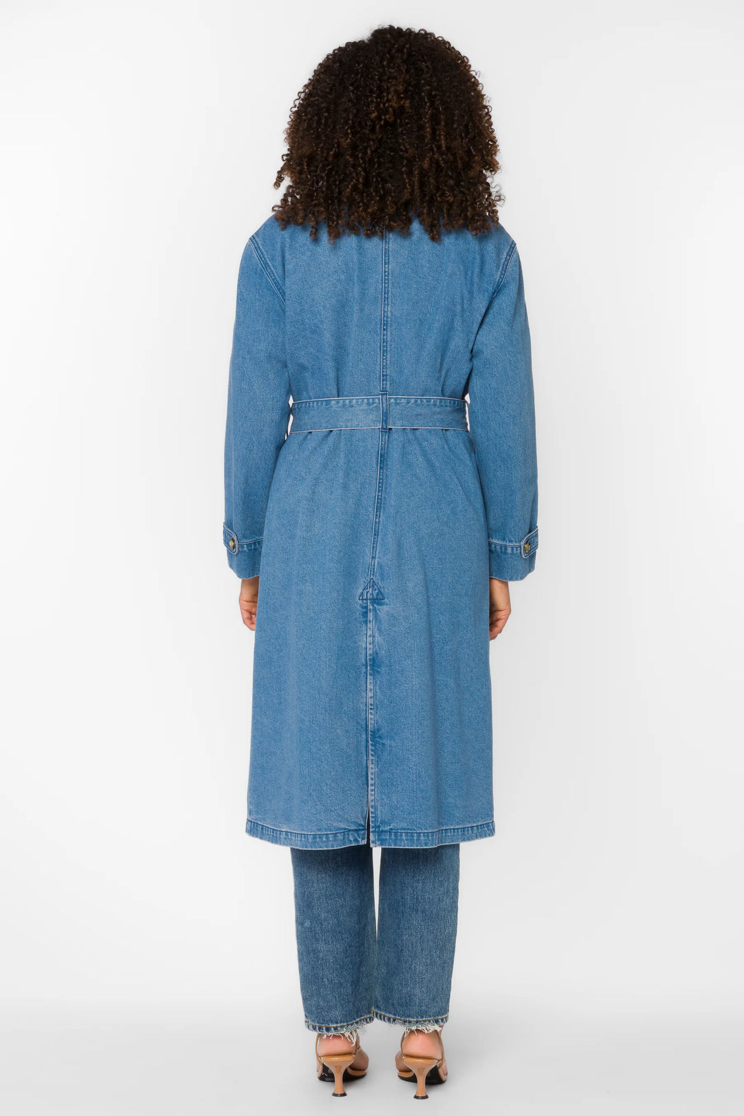Banks Denim Trench Coat