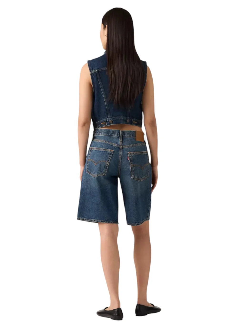 Baggy Dad Jort Short - Hinged Heart