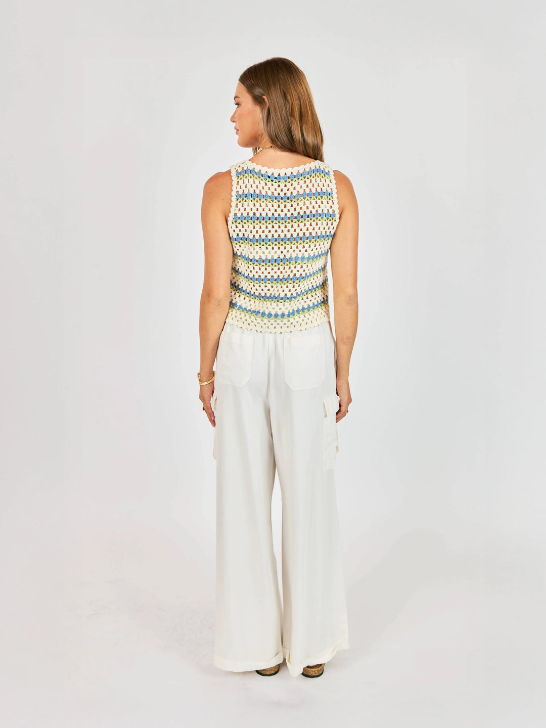 Stairsteps Crochet Vest