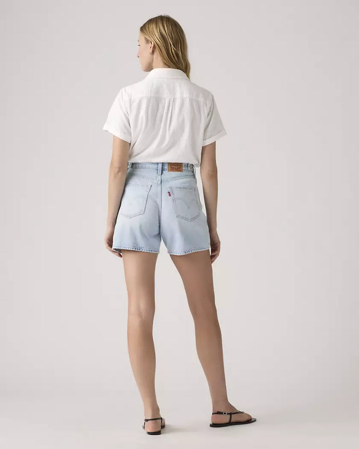 Cinch Mid Thigh Short- Abraided Art