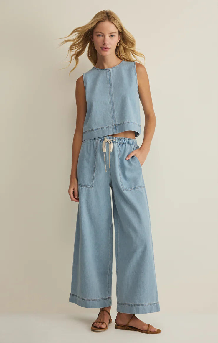 Sun Seeker Denim Tank
