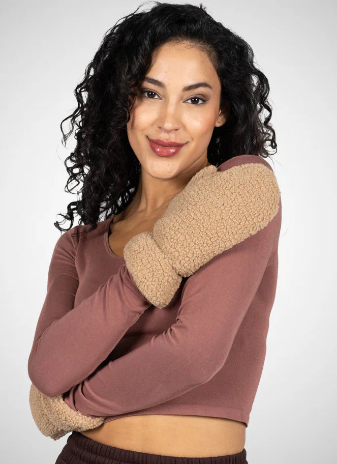 Mittens - Teddy + Faux Fur