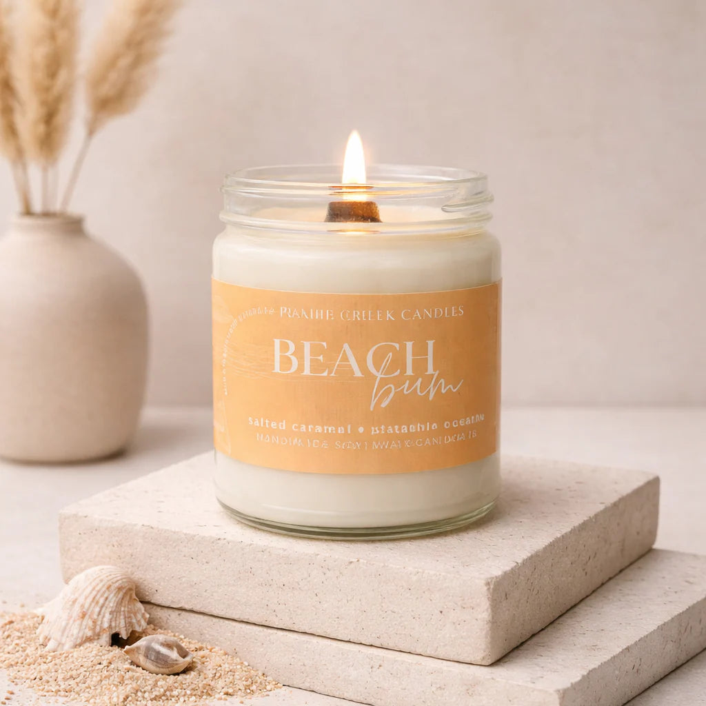 Beach Bum: 8 oz Candle