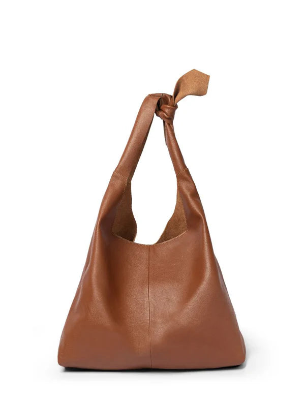 Risa Leather Knot Bag