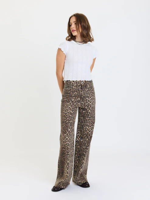 Far Out HR Wide Leg - Cool Cat