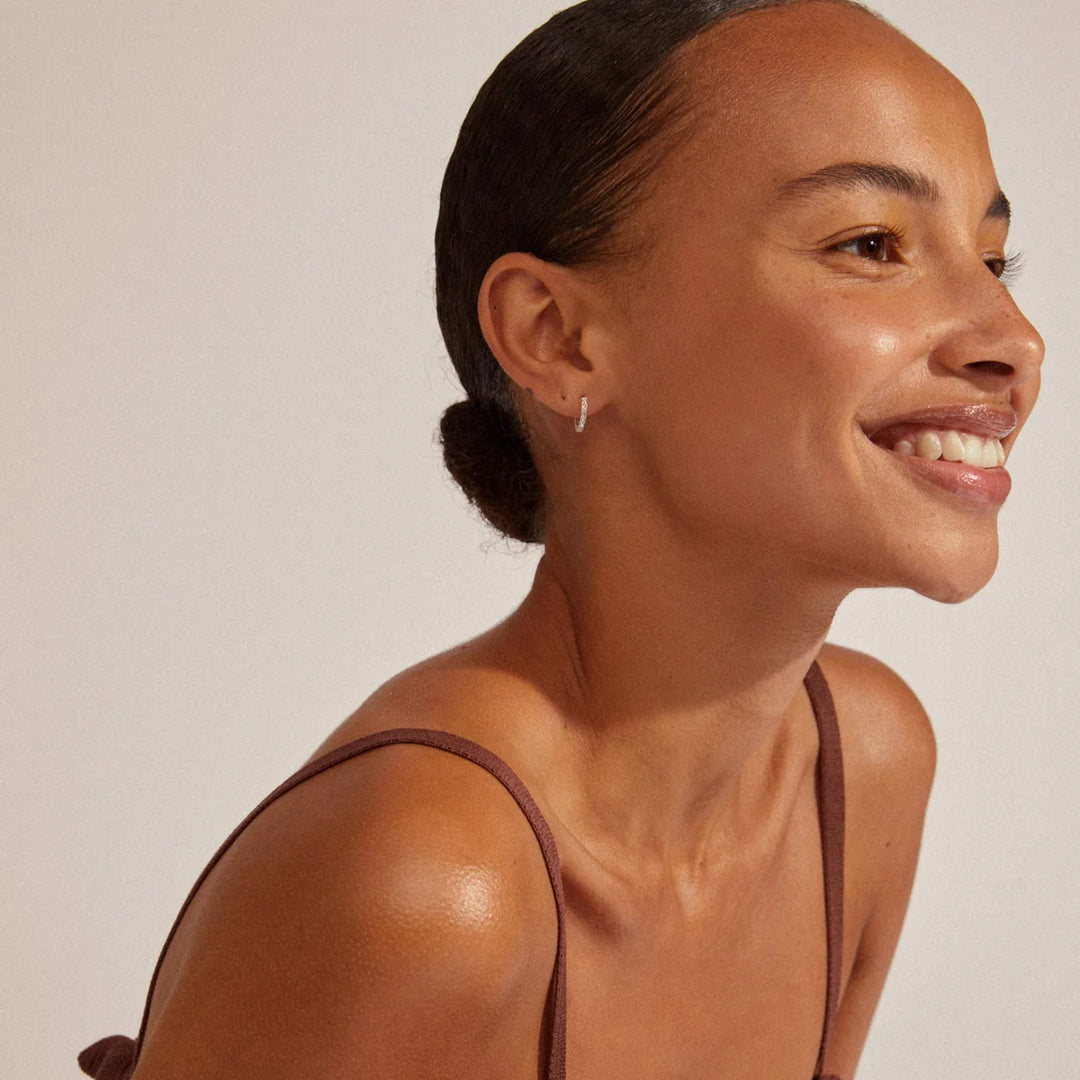 Ebna Mini Crystal Hoop