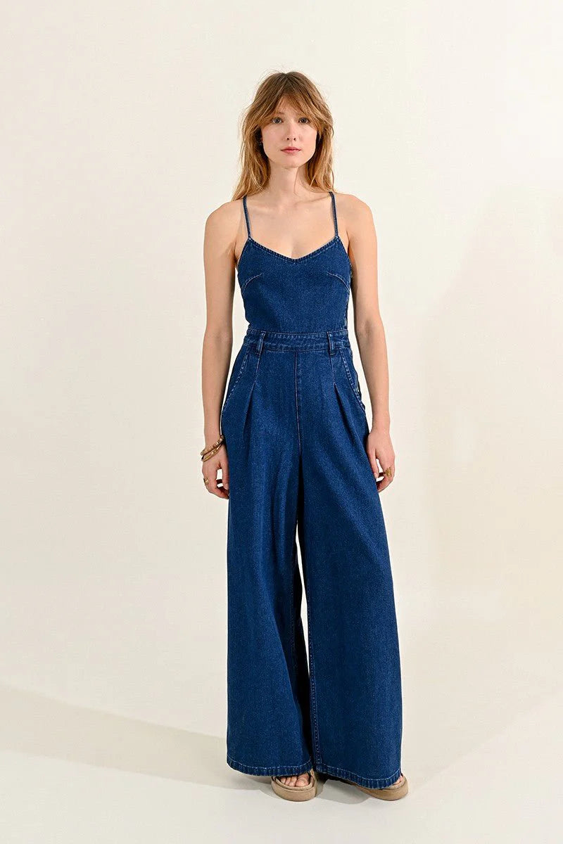 Lyla Denim Jumpsuit