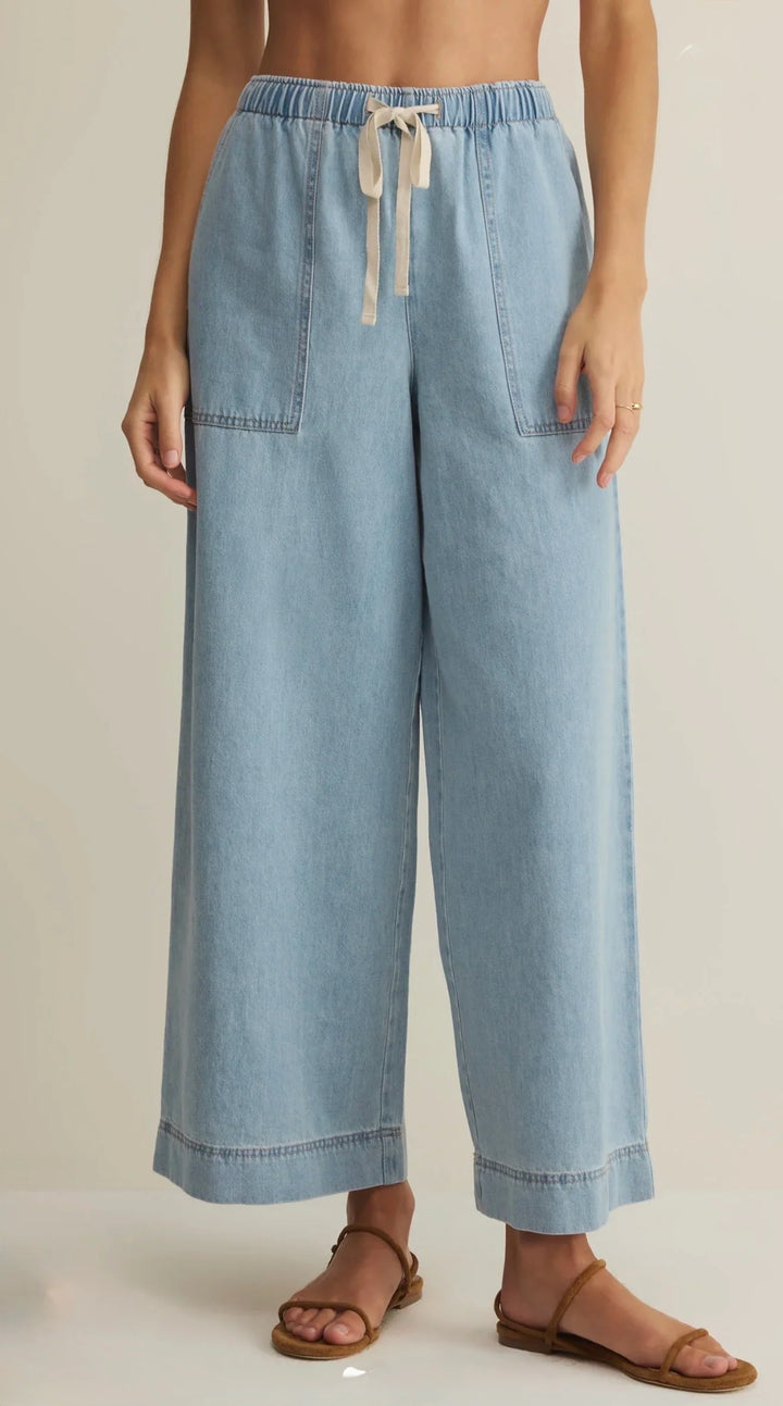Daycation Denim Utility Pant