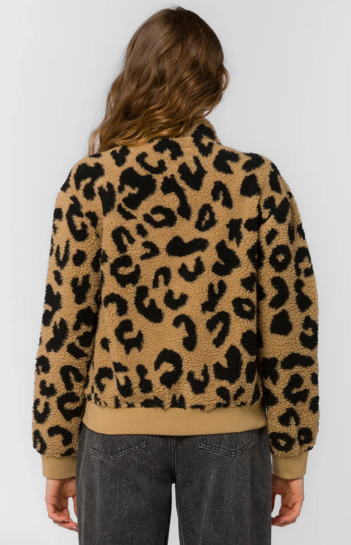 Aggie Cheetah Fuzz Jacket