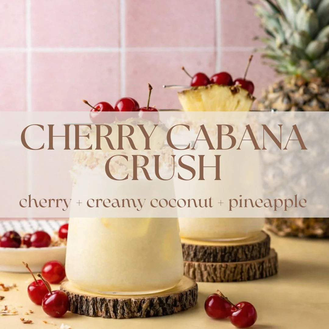 Cherry Cabana: 8 oz Candle