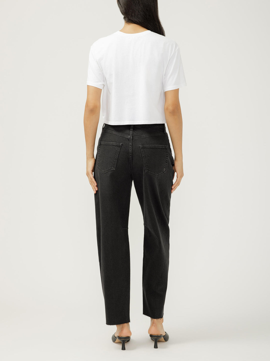 Slim Barrel High Rise Jean