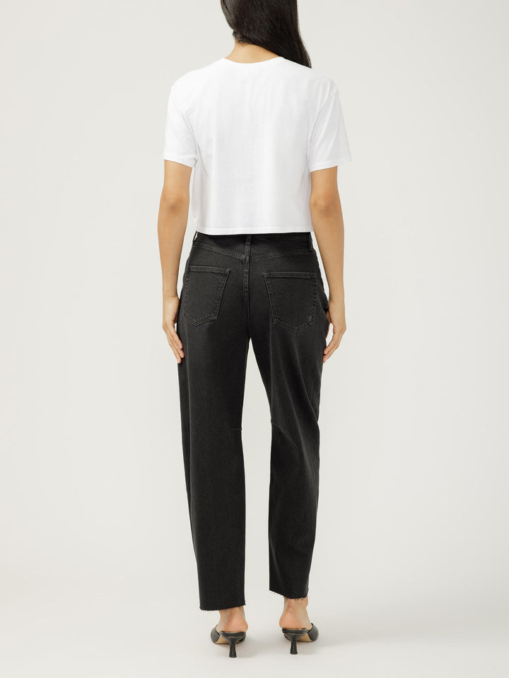 Slim Barrel High Rise Jean