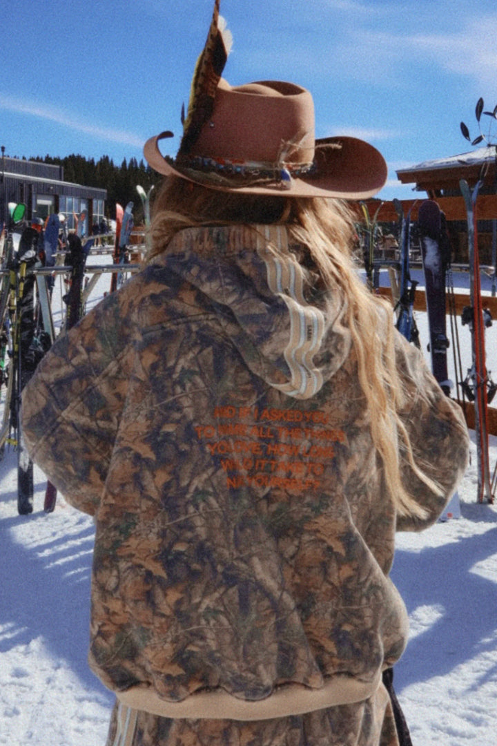 Name Yourself Camo Hoodie