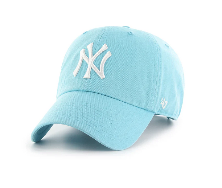 MLB NY Clean Up Cap - Carribean Blue