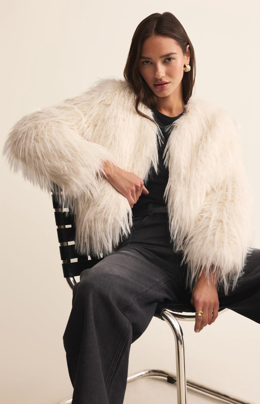 Cyndi Faux Fur Jacket