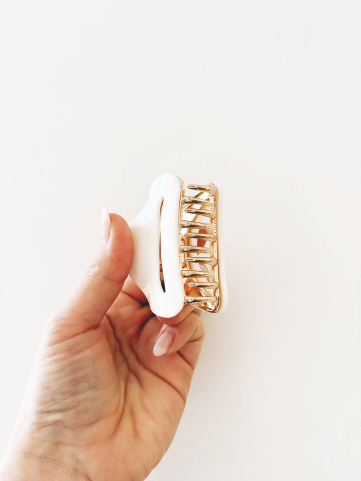 Retro and Gold Claw Hair Clip 