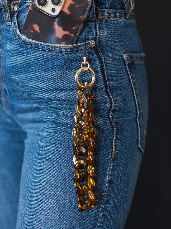 Phone Charm - Tortoiseshell