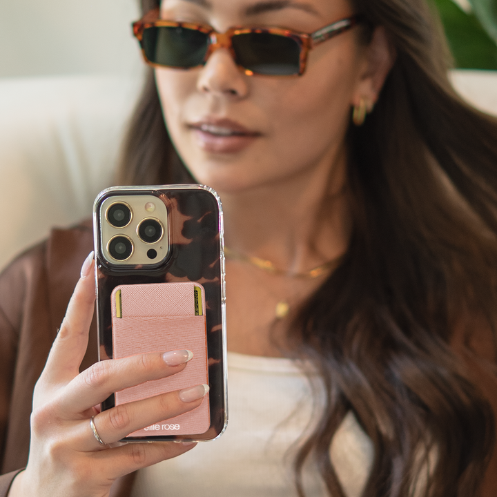 Stick-On Phone Pocket (Blush)