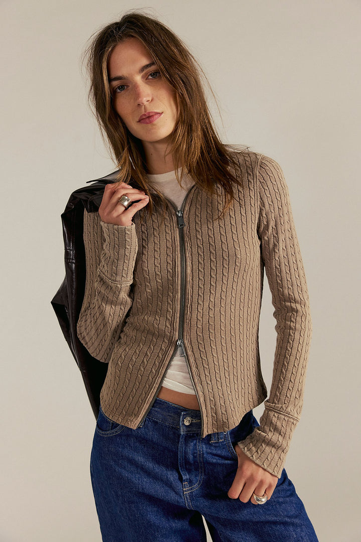 Brunch Gal Zip Up