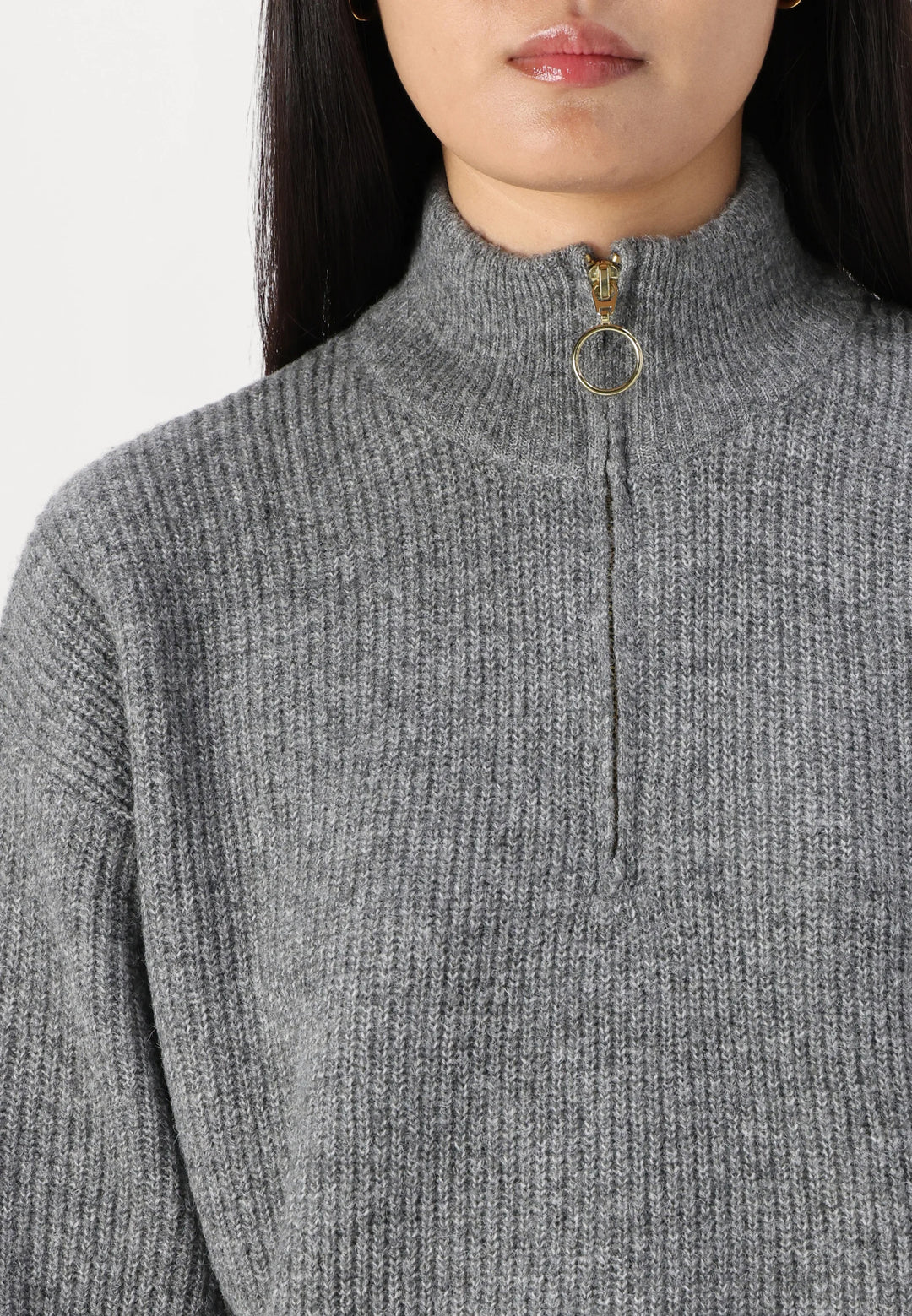 Tokyo Solid Zip Pullover